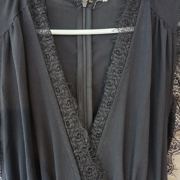 Altar'd State Black Lace Maxi Dress - Picture 3 of 8